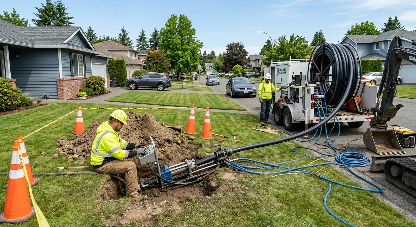 Trenchless Sewer Repair in Connerton, FL